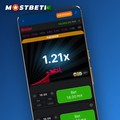 Play Aviator on Mostbet with auto-cashout set to a target multiplier