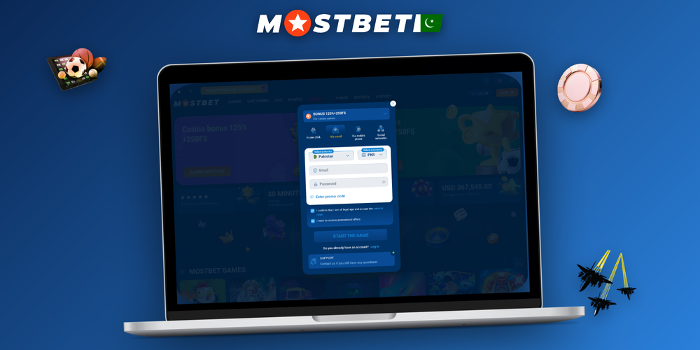 Enter Mostbet promocode on the registration screen to activate your welcome offer